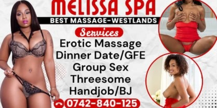 Advertisement: MELISSA SPA - BEST MASSAGE IN WESTLANDS
